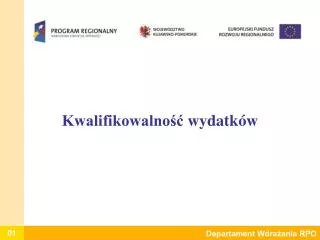 kwalifikowalno wydatk w