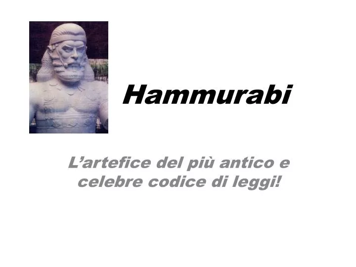 hammurabi