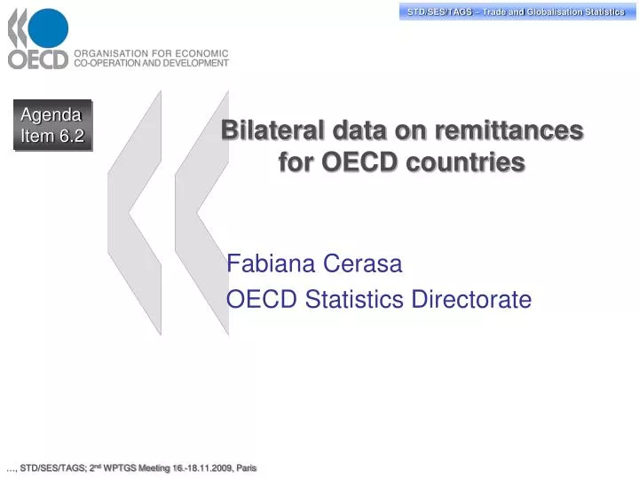 bilateral data on remittances for oecd countries