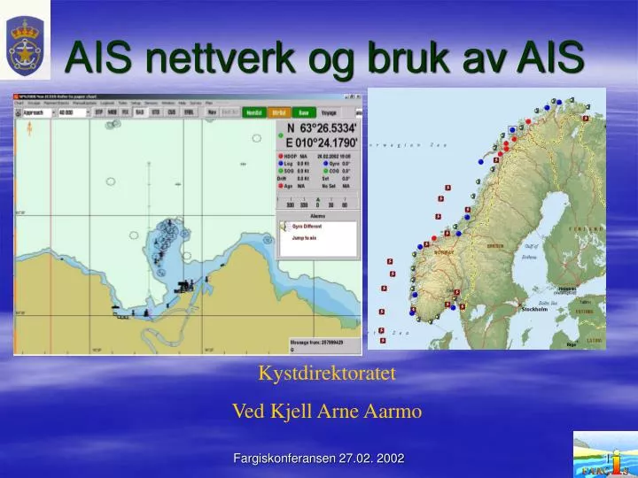 ais nettverk og bruk av ais