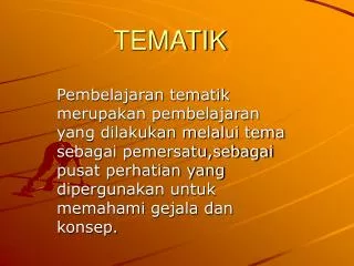 tematik