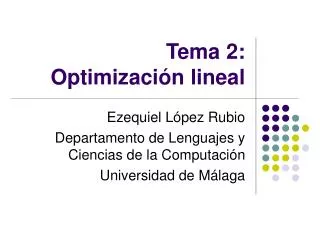 tema 2 optimizaci n lineal
