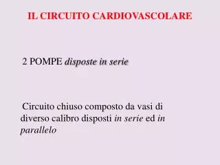 il circuito cardiovascolare