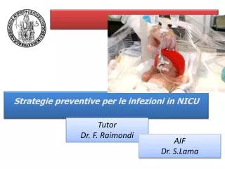 Strategie preventive per le infezioni in NICU