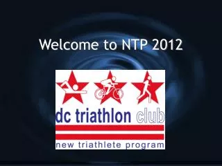 Welcome to NTP 2012