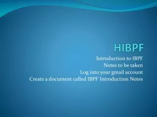 hibpf