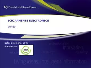 echipamente electronice sondaj