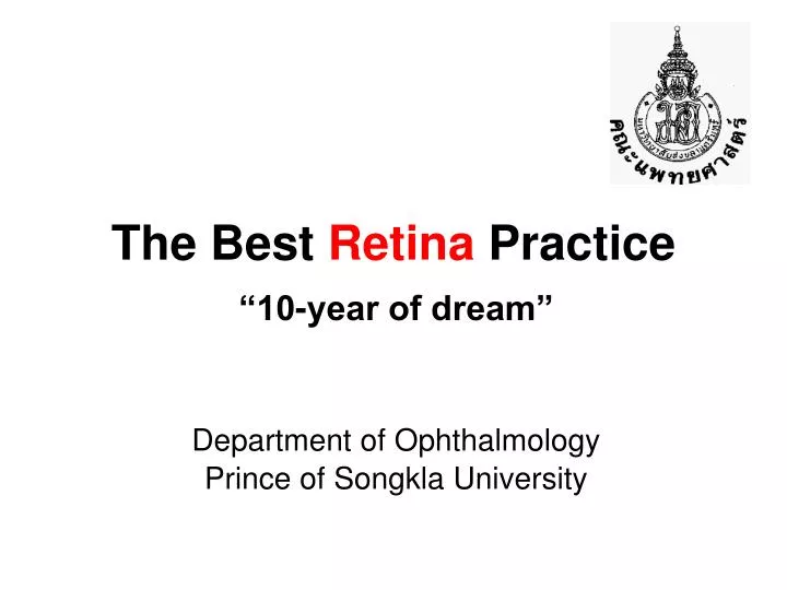 the best retina practice