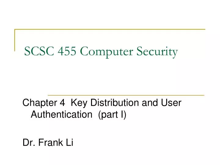 scsc 455 computer security
