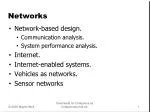 Networks - slide 1