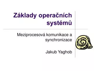 z klady opera n ch syst m