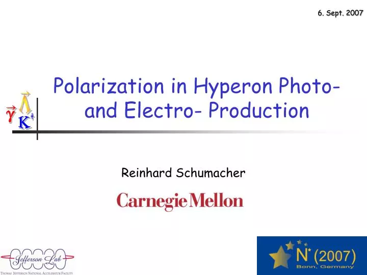 polarization in hyperon photo and electro production