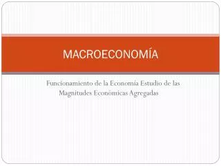 macroeconom a
