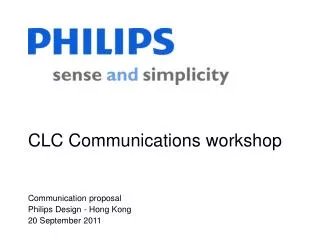 CLC Communications workshop