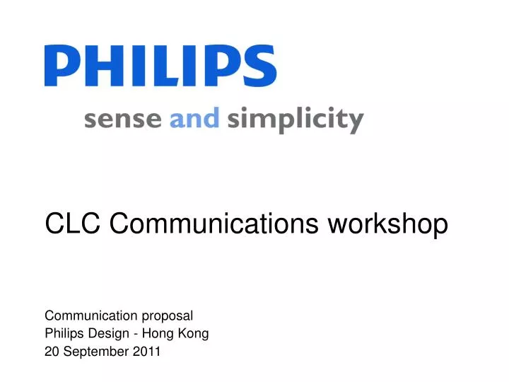 clc communications workshop