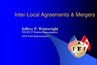 Inter-Local Agreements &amp; Mergers