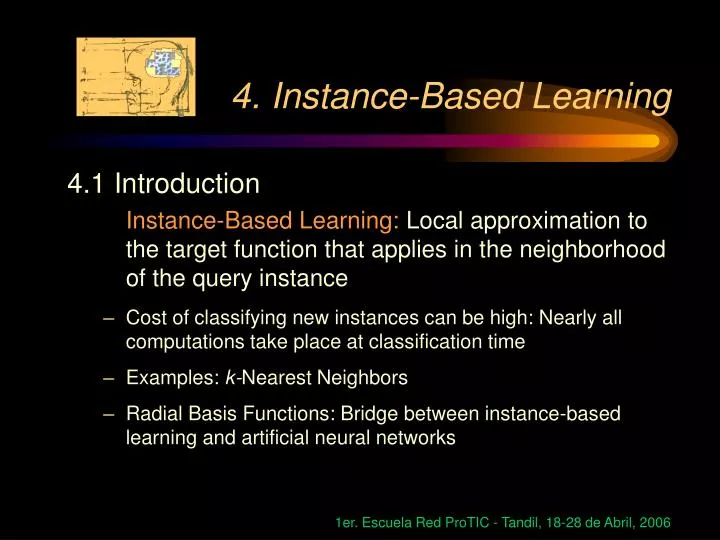 4 instance based learning