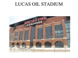 LUCAS OIL STADIUM