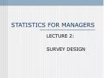 STATISTICS FOR MANAGERS - slide 1