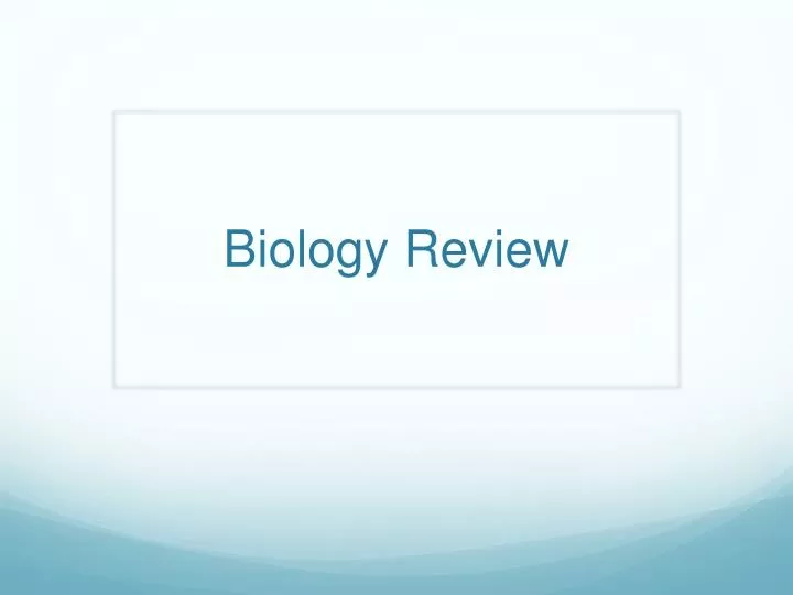 biology review