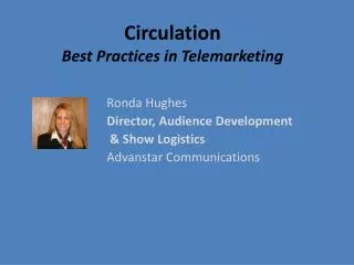 Circulation Best Practices in Telemarketing