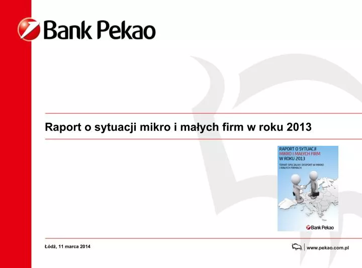 raport o sytuacji mikro i ma ych firm w roku 2013
