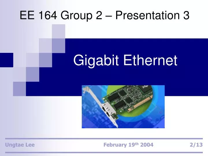 gigabit ethernet