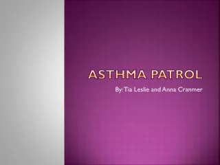 Asthma Patrol