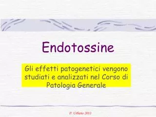 Endotossine