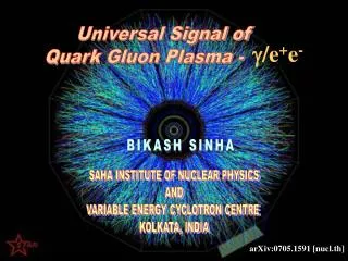 Universal Signal of Quark Gluon Plasma -