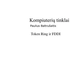 kompiuteri tinklai