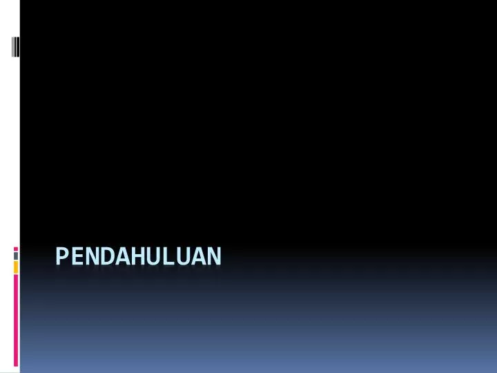 pendahuluan