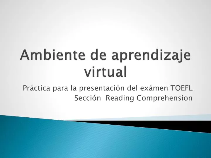 ambiente de aprendizaje virtual