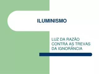 iluminismo