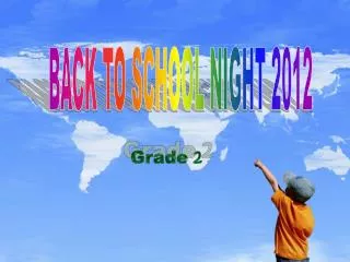 BACK TO SCHOOL NIGHT 2012