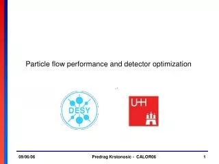 Particle flow performance and detector optimization