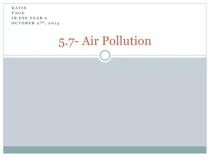 5 7 air pollution