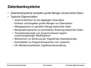 datenbanksysteme