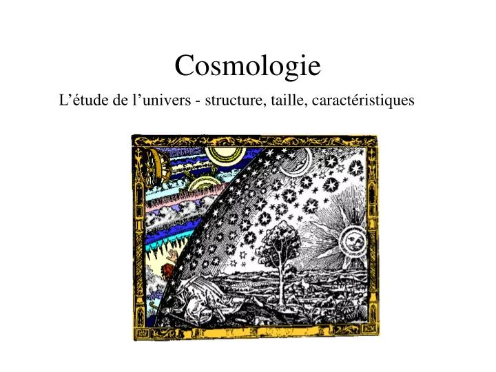 cosmologie