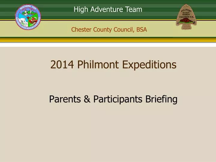 2014 philmont expeditions