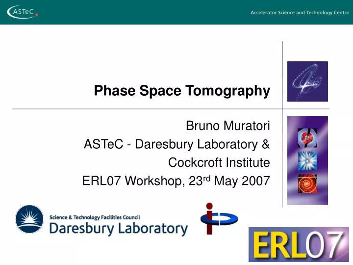 phase space tomography
