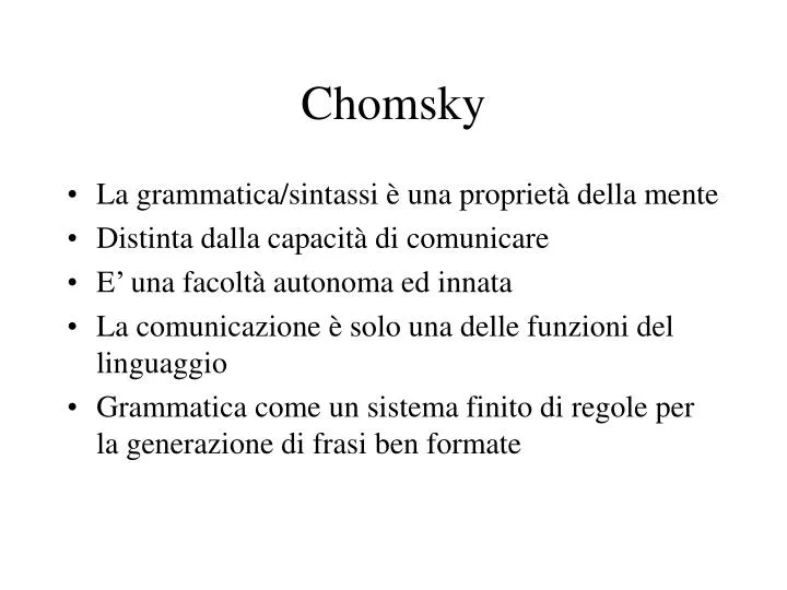chomsky