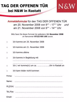 tag der offenen t r bei n w in rastatt