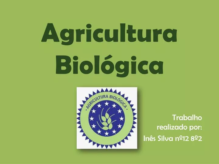 agricultura biol gica