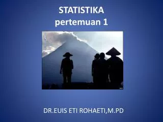 statistika pertemuan 1