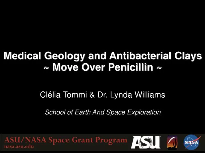 cl lia tommi dr lynda williams school of earth and space exploration