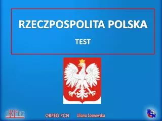 rzeczpospolita polska test