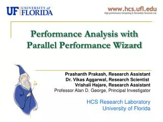 Performance Analysis with Parallel Performance Wizard