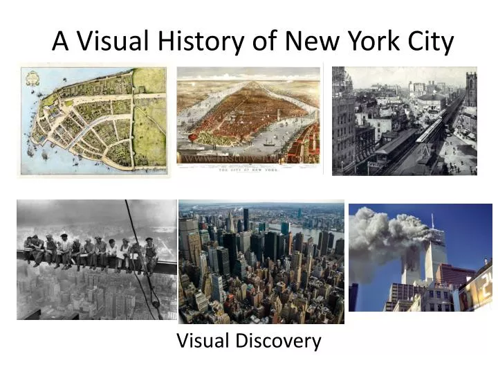 a visual history of new york city