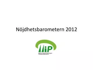 n jdhetsbarometern 2012